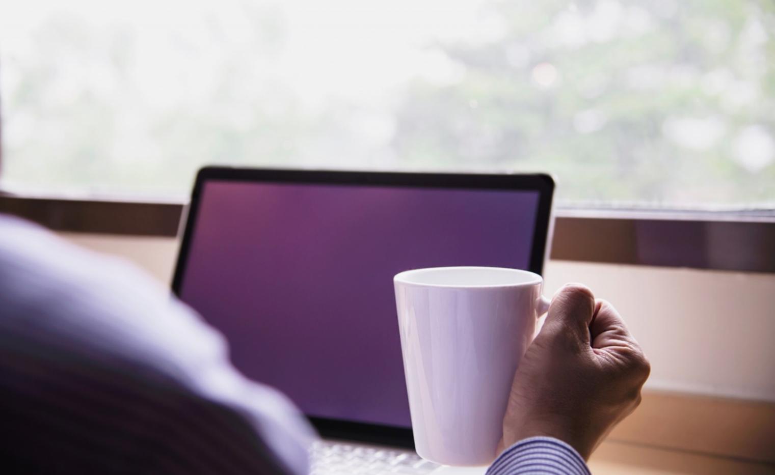 Instructor reviewing mobile optimization metrics with student